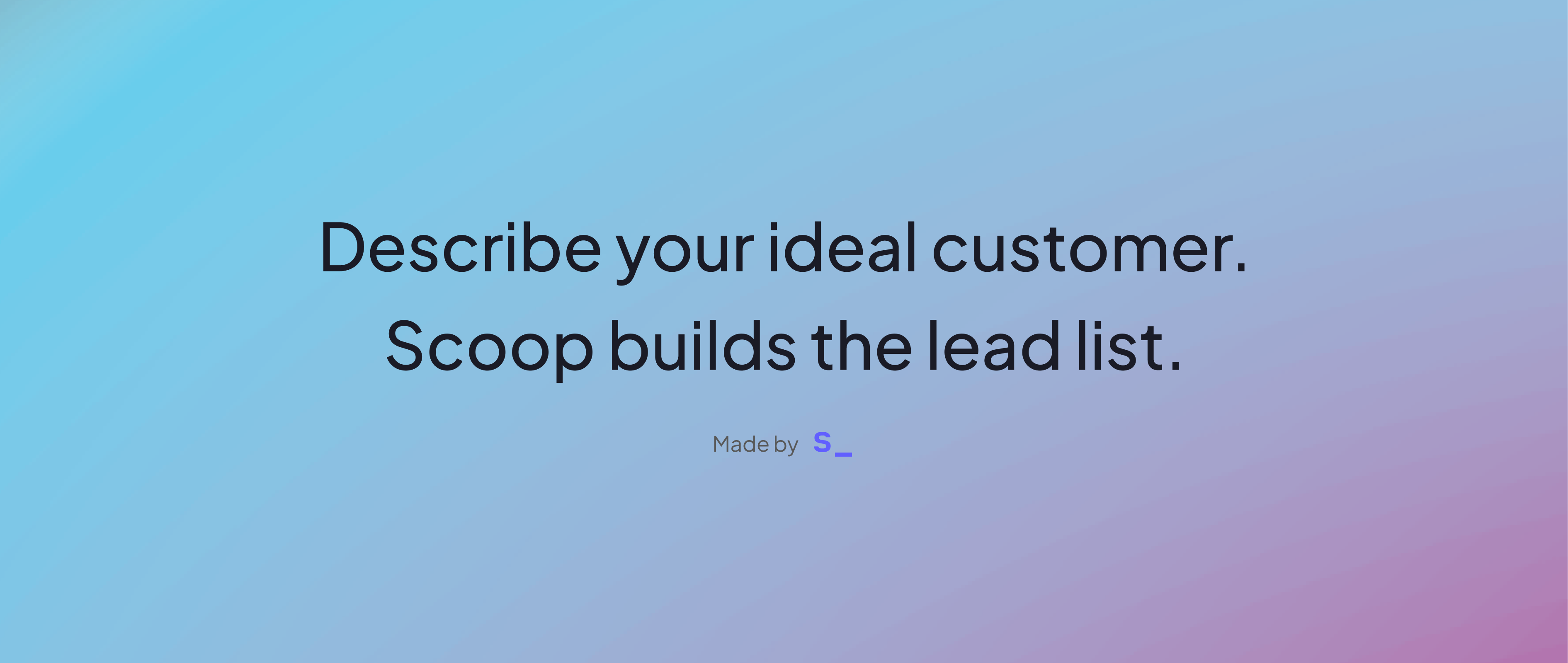 Scoop